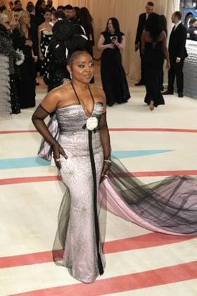 Arrivals for the 2023 Met Gala - Karl Lagerfeld: A Line Of Beauty at the Metropolitan Museum of Art. Featuring: Quinta Brunson Where: New York, New York, United States When: 01 May 2023 Credit: Jennifer Graylock INSTARimages **Jennifer Graylock-Graylock.com** Copyright: xJenniferxGraylock-Graylock.comx 52672244 EDITORIAL USE ONLY. NOT FOR USE BY NEWSPAPERS BASED IN THE UK.