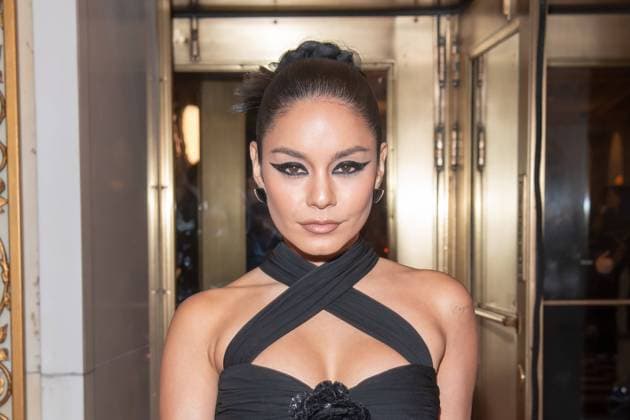 May 1, 2023, New York, United States: NEW YORK, NEW YORK - MAY 01: Vanessa Hudgens wearing Michael Kors departs The Pierre Hotel for 2023 Met Gala on May 01, 2023 in New York City. New York United States - ZUMAs197 20230501_zaa_s197_757 Copyright: xRonxAdarx