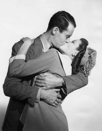 Henry Fonda, Gene Tierney, Publicity Portrait for the Film, Rings On Her Fingers , 20th Century-Fox, 1942  Copyright: xABxArchivesx jtv017031