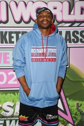 Wooshi World Celebrity Basketball Classic at The FLA Live Arena on May 3, 2023 in Sunrise, Florida. Featuring: Jammie Allen Where: Sunrise, Florida, United States When: 03 May 2023 Credit: Robert Bell INSTARimages Copyright: xLarryxMaranox 52679959 EDITORIAL USE ONLY. NOT FOR USE BY NEWSPAPERS BASED IN THE UK.