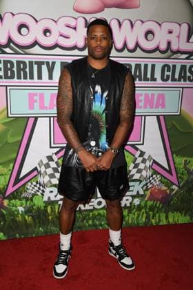 Wooshi World Celebrity Basketball Classic at The FLA Live Arena on May 3, 2023 in Sunrise, Florida. Featuring: Jack McClinton Where: Sunrise, Florida, United States When: 03 May 2023 Credit: Robert Bell INSTARimages Copyright: xLarryxMaranox 52679962 EDITORIAL USE ONLY. NOT FOR USE BY NEWSPAPERS BASED IN THE UK.