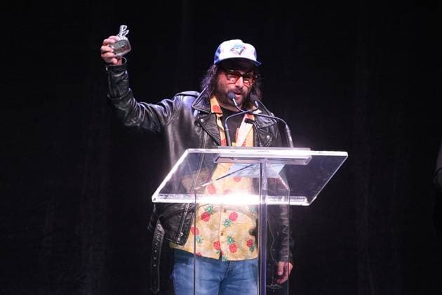 May 4, 2023, Halifax, NS, Canada: Adam Baldwin accepts the award for Song of the Year during the East Coast Music Awards in Halifax on Thursday, May 4, 2023. Halifax Canada  - ZUMAc35_ 20230504_zaf_c35_152 Copyright: xDarrenxCalabresex