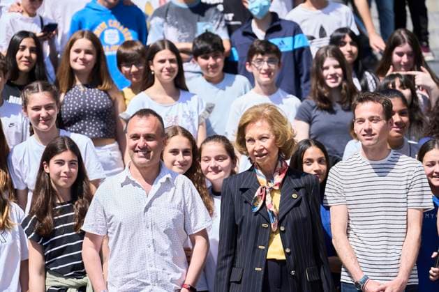 Entertainment Themen der Woche KW18 Entertainment Bilder des Tages 05-05-2023 Queen Sofia attend the opening of the 26th food banks congress at the San Sebastian aquarium auditorium in Guipuzcoa, Euskadi. No Spain Â  Copyright: xPPEx