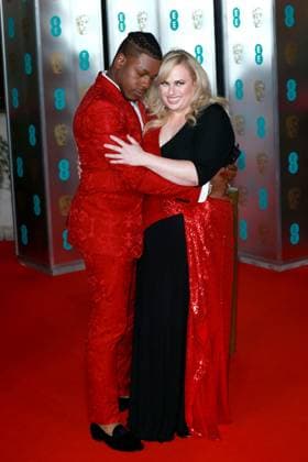 February 2, 2020, London, United Kingdom: John Boyega and Rebel Wilson attend the 73rd British Academy Film Awards After Party at the Grosvenor Hotel in London, England. London United Kingdom - ZUMAs197 20200202_zab_s197_093 Copyright: xFredxDuvalx