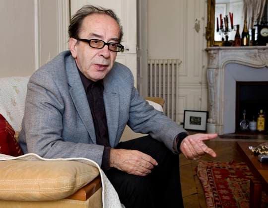 PARIS 20091209 - Ismail Kadare (fr. IsmaÃ¯l KadarÃ ), albansk författare, med franskt medborgarskap, bosatt i Paris. PARIS FRANKRIKE x200x *** PARIS 20091209 Ismail Kadare fr IsmaÃ¯l KadarÃ , Albanian writer, with French nationality, living in Paris PARIS FRANCE x200x  Copyright: xRebeckaxOftedalx xTTx ISMAIL KADARE