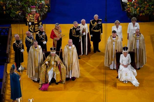 Entertainment Themen der Woche KW18 Entertainment Bilder des Tages . 06 05 2023. London, United Kingdom. The Coronation of King Charles III at Westminster Abbey in London.  xPoolx xi-Imagesx IIM-24355-0183