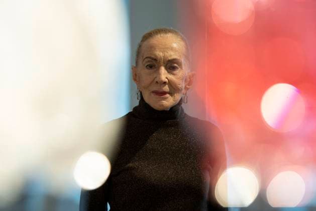Czech actress and opera singer Sona Cervena died in Prague, Czech Republic, May7, 2023 at the age of 97. +++FILE PHOTO+++ Sona Cervena poses for photographer in Prague, Czech Republic, September 3, 2020. (CTKxPhoto OndrejxDeml) CTKPhotoP2023050702361  CTKPhotoP2023050702361