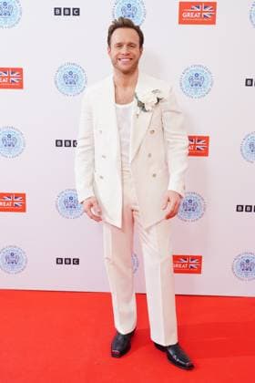 . 07 05 2023. Windsor, United Kingdom. Olly Murs backstage at the Coronation Concert held in the grounds of Windsor Castle, United Kingdom.  xPoolx xi-Imagesx IIM-24359-0010