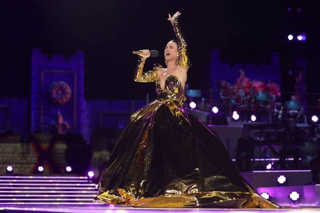 . 07 05 2023. Windsor, United Kingdom. Katy Perry performing at the Coronation Concert held in the grounds of Windsor Castle, United Kingdom.  xPoolx xi-Imagesx IIM-24359-0080