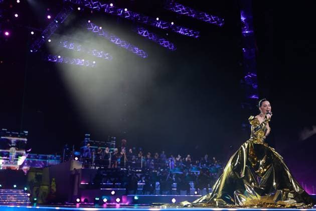 . 07 05 2023. Windsor, United Kingdom. Katy Perry performing at the Coronation Concert held in the grounds of Windsor Castle, United Kingdom.  xPoolx xi-Imagesx IIM-24359-0100