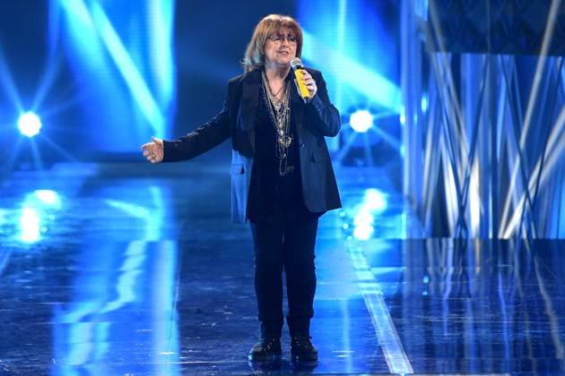 Mc Roma 06 05 2023 - trasmissione TV Rai ˜I migliori anni™ foto Mario Cartelli Image nella foto: Maggie Reilly I migliori anni seconda puntata *** Mc Rome 06 05 2023 Rai TV broadcast ˜The Best Years™ photo Mario Cartelli Image in photo Maggie Reilly The Best Years second episode 