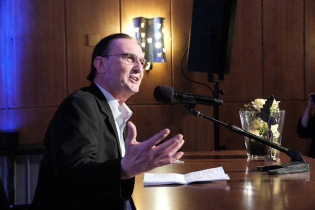 07.05.2023 xkhx Kassel Verleihung Kasseler Literaturpreis für grotesken Humor an Schriftsteller Gerhard Henschel Bild zeigt Preisträger Schriftsteller Gerhard Henschel