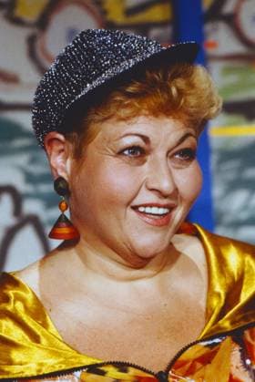 JAZZ GITTI Jazz Gitti, geboren als Martha Margit Butbul in Österreich, Unterhaltungskünstlerin und Sängerin, Deutschland, 1992. Jazz Gitti, real name: Martha Margit Butbul, Austrian singer and entertainment artist, Germany, 1992., Deutschland Copyright: kpa kpa_55044090 EDITORIAL USE ONLY
