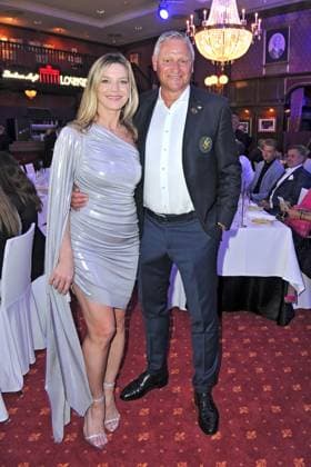Europa-Park Eagles Golf Cup in Rust Europa-Park EAGLES Golf Cup. Stefan Blöcher und Anna Alexis Posch anläßlich des Europa-Park EAGLES Golf Cup am 08.05.2023 im Europapark Rust. 20230508MWI70658