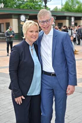 Europa-Park Eagles Golf Cup in Rust Europa-Park EAGLES Golf Cup. Birgit Biggi Lechtermann und Ingo Kersting anläßlich des Europa-Park EAGLES Golf Cup am 08.05.2023 im Europapark Rust. 20230508MWI70621