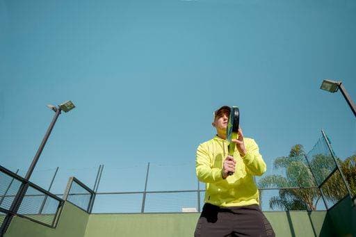 RECORD DATE NOT STATED player playing a match in the world padel tour *** Spielender spielendes einer Streichholz ÊIn der Welt padel Tournee 4459942 ,model released, Symbolfoto