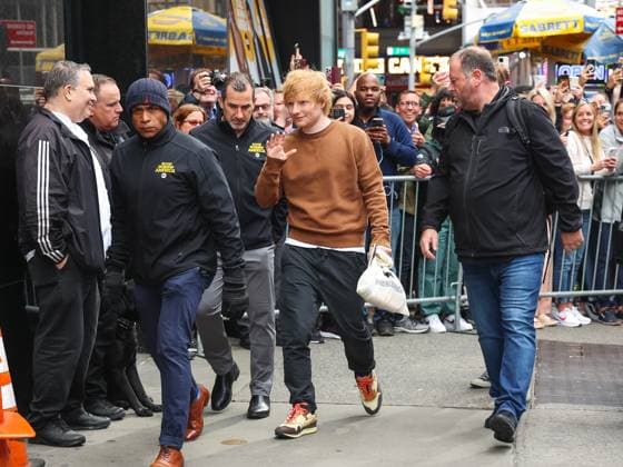 Celebrity Sightings At The ?Today? Show Studios Featuring: Ed Sheeran Where: New York, New York, United States When: 09 May 2023 Credit: BauerGriffin INSTARimages Copyright: xJasonxHowardx 52700555 EDITORIAL USE ONLY. NOT FOR USE BY NEWSPAPERS BASED IN THE UK.