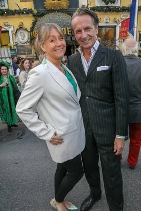 RECORD DATE NOT STATED 09.05.2023, Marchfelderhof Deutsch-Wagram, Verleihung des GOLDENEN SPARGELS, an den 4-Hauben-Koch HUBERT WALLNER im Bild: Marion Benda, Christian Rainer, Verleihung des GOLDENEN SPARGELS