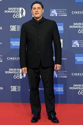 May 10, 2023, Rome, Italy: Luca Marinelli attends the red carpet of Premi Davide di Donatello 2023 at CinecittÃ Lumina Studios. Rome Italy - ZUMAs197 20230510_zaa_s197_377 Copyright: xMarioxCartellix
