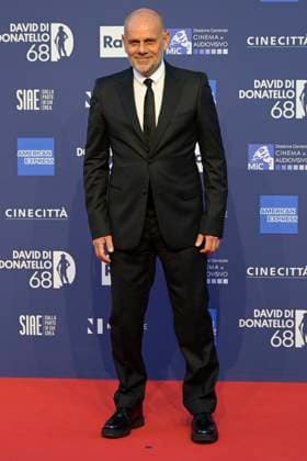 May 10, 2023, Rome, Italy: Riccardo Milani attends the red carpet of Premi Davide di Donatello 2023 at CinecittÃ Lumina Studios. Rome Italy - ZUMAs197 20230510_zaa_s197_428 Copyright: xMarioxCartellix