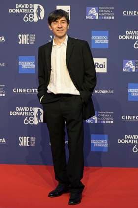 May 10, 2023, Rome, Italy: Luigi Lo Cascio attends the red carpet of Premi Davide di Donatello 2023 at CinecittÃ Lumina Studios. Rome Italy - ZUMAs197 20230510_zaa_s197_458 Copyright: xMarioxCartellix