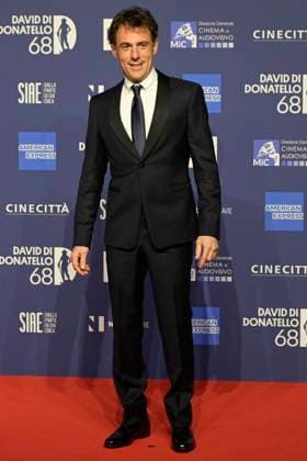 May 10, 2023, Rome, Italy: Elio Germano attends the red carpet of Premi Davide di Donatello 2023 at CinecittÃ Lumina Studios. Rome Italy - ZUMAs197 20230510_zaa_s197_473 Copyright: xMarioxCartellix