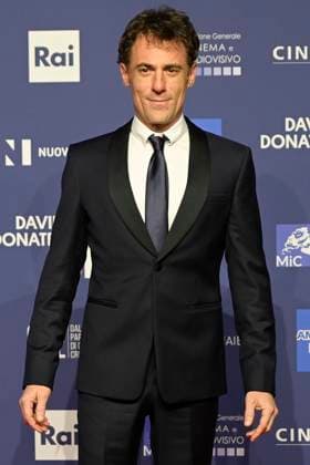 May 10, 2023, Rome, Italy: Elio Germano attends the red carpet of Premi Davide di Donatello 2023 at CinecittÃ Lumina Studios. Rome Italy - ZUMAs197 20230510_zaa_s197_488 Copyright: xMarioxCartellix
