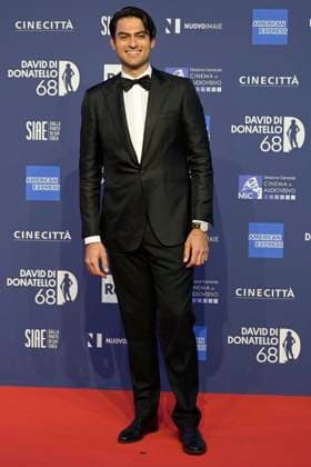 May 10, 2023, Rome, Italy: Matteo Bocelli attends the red carpet of Premi Davide di Donatello 2023 at CinecittÃ Lumina Studios. Rome Italy - ZUMAs197 20230510_zaa_s197_503 Copyright: xMarioxCartellix