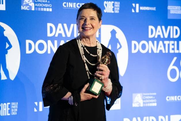 68th David Di Donatello - Winners Photocall Isabella Rossellini attends the 68th David Di Donatello winners photocall on May 10, 2023 in Rome, Italy.  Copyright: xLucaxCarlinox originalFilename: carlino-notitle230511_np9Lv.jpg