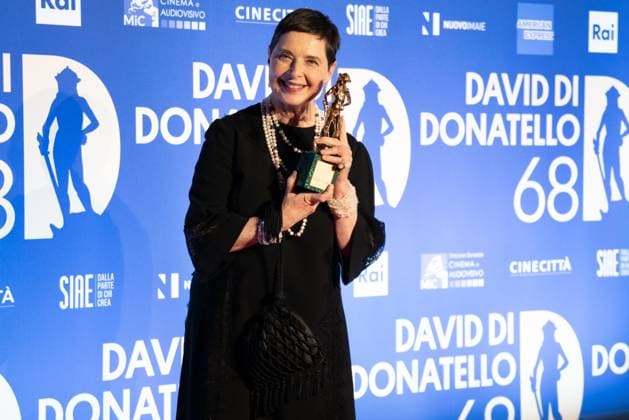 68th David Di Donatello - Winners Photocall Isabella Rossellini attends the 68th David Di Donatello winners photocall on May 10, 2023 in Rome, Italy.  Copyright: xLucaxCarlinox originalFilename: carlino-notitle230511_npI31.jpg