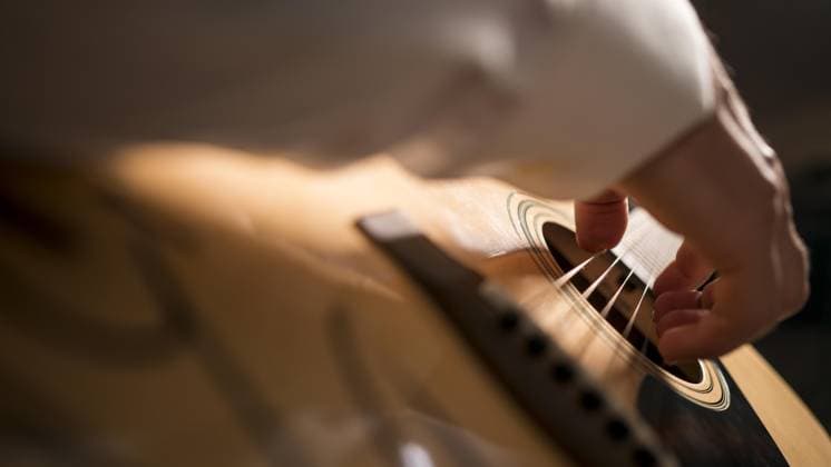 Sideways close up Mann Person spielt Gitarre, Auflösung und hohe Qualität schönes Foto Copyright: imageBROKER/OleksandrxLatkun ibxole08511331.jpg