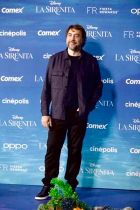 May 11, 2023, Mexico City, Mexico: Actor Javier Bardem attends the red carpet of The little Mermaid film premiere at Toreo Parque Central. on May 11, 2023 in Mexico City, Mexico. Mexico City Mexico - ZUMAe321 20230512_zia_e321_019 Copyright: xJulianxLopezx