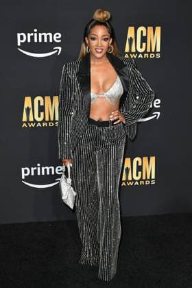 May 11, 2023, Frisco, TX, USA: Mickey Guyton attends the 58th Academy Of Country Music Awards at The Ford Center at The Star on May 11, 2023 in Frisco, Texas. Frisco USA - ZUMAs181 20230511_zea_s181_279 Copyright: xCaseyxFlaniganx