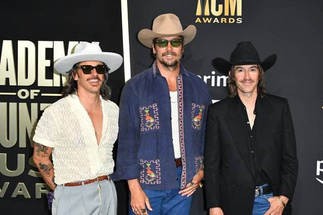 May 11, 2023, Frisco, TX, USA: Midland attends the 58th Academy Of Country Music Awards at The Ford Center at The Star on May 11, 2023 in Frisco, Texas. Frisco USA - ZUMAs181 20230511_zea_s181_282 Copyright: xCaseyxFlaniganx