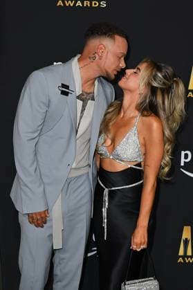 May 11, 2023, Frisco, TX, USA: Kane Brown, Katelyn Jae Brown attend the 58th Academy Of Country Music Awards at The Ford Center at The Star on May 11, 2023 in Frisco, Texas. Frisco USA - ZUMAs181 20230511_zea_s181_252 Copyright: xCaseyxFlaniganx
