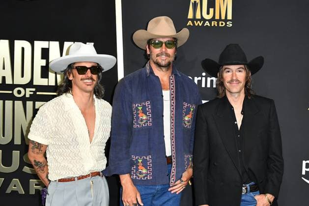 May 11, 2023, Frisco, TX, USA: Midland attends the 58th Academy Of Country Music Awards at The Ford Center at The Star on May 11, 2023 in Frisco, Texas. Frisco USA - ZUMAs181 20230511_zea_s181_283 Copyright: xCaseyxFlaniganx