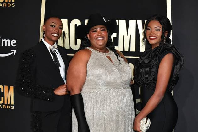 May 11, 2023, Frisco, TX, USA: Chapel Hart attends the 58th Academy Of Country Music Awards at The Ford Center at The Star on May 11, 2023 in Frisco, Texas. Frisco USA - ZUMAs181 20230511_zea_s181_095 Copyright: xCaseyxFlaniganx