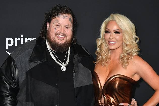 May 11, 2023, Frisco, TX, USA: Jelly Roll, Bunnie Xo attend the 58th Academy Of Country Music Awards at The Ford Center at The Star on May 11, 2023 in Frisco, Texas. Frisco USA - ZUMAs181 20230511_zea_s181_102 Copyright: xCaseyxFlaniganx
