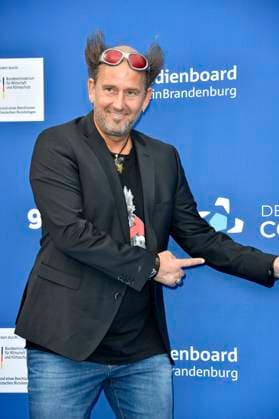 Tom Lehel bei der Verleihung des Deutschen Computerspielpreises 2023 im Spindler & Klatt. Berlin, 11.05.2023