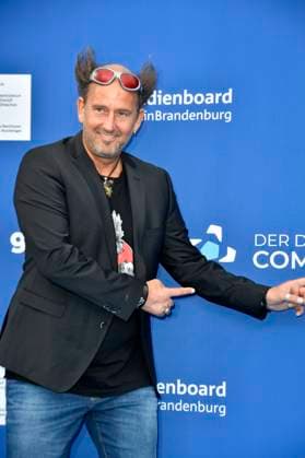 Tom Lehel bei der Verleihung des Deutschen Computerspielpreises 2023 im Spindler & Klatt. Berlin, 11.05.2023