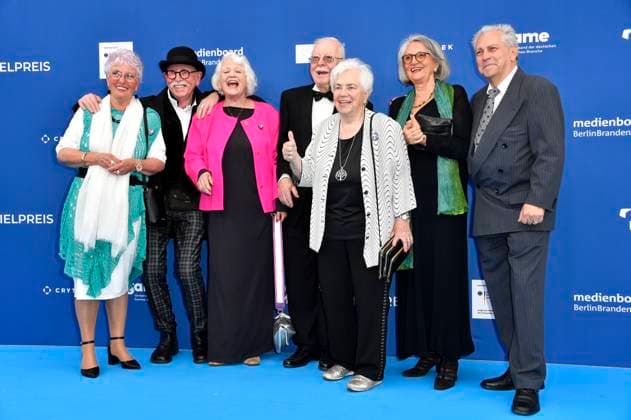 Senioren Zocken bei der Verleihung des Deutschen Computerspielpreises 2023 im Spindler & Klatt. Berlin, 11.05.2023