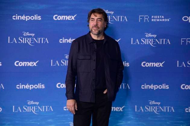 May 11, 2023, Mexico City, Mexico: Actor Javier Bardem attends the red carpet of The little Mermaid film premiere at Toreo Parque Central. on May 11, 2023 in Mexico City, Mexico. Mexico City Mexico - ZUMAe321 20230512_zia_e321_041 Copyright: xJaimex