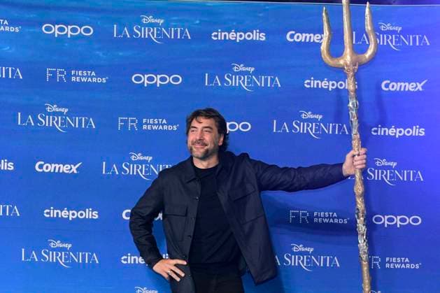 May 11, 2023, Mexico City, Mexico: Actor Javier Bardem attends the red carpet of The little Mermaid film premiere at Toreo Parque Central. on May 11, 2023 in Mexico City, Mexico. Mexico City Mexico - ZUMAe321 20230512_zia_e321_044 Copyright: xJaimex