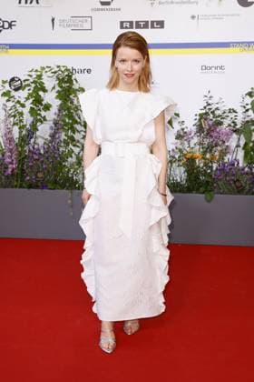 Karoline Schuch bei der Ankunft zur Verleihung Deutscher Filmpreis am 12.05.2023 in Berlin Deutscher Filmpreis 2023 in Berlin - Ankunft Roter Teppich