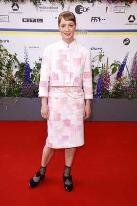 Leonie Benensch bei der Ankunft zur Verleihung Deutscher Filmpreis am 12.05.2023 in Berlin Deutscher Filmpreis 2023 in Berlin - Ankunft Roter Teppich
