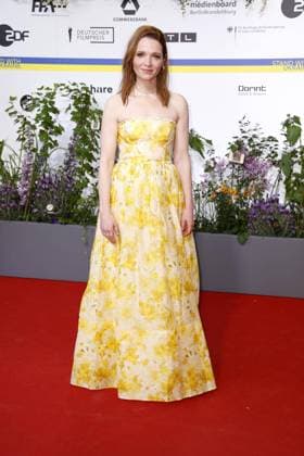Karoline Herfurth bei der Ankunft zur Verleihung Deutscher Filmpreis am 12.05.2023 in Berlin Deutscher Filmpreis 2023 in Berlin - Ankunft Roter Teppich