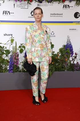 Sandra Hueller bei der Ankunft zur Verleihung Deutscher Filmpreis am 12.05.2023 in Berlin Deutscher Filmpreis 2023 in Berlin - Ankunft Roter Teppich