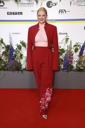 Joerdis Triebel bei der Ankunft zur Verleihung Deutscher Filmpreis am 12.05.2023 in Berlin Deutscher Filmpreis 2023 in Berlin - Ankunft Roter Teppich