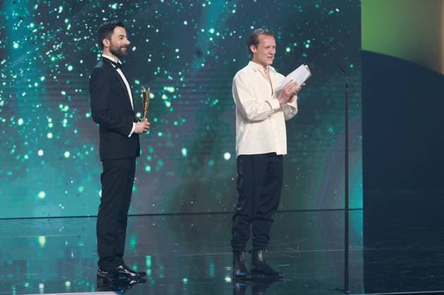 Deutscher Filmpreis 2023 Felix Kammerer Laudator BESTE KAMERA & BILDGESTALTUNG bei der Verleihung der Lola - Deutscher Filmpreis 2023 im Theater am Potsdamer Platz in Berlin 12.05.2023 Copyright: xEventpressx