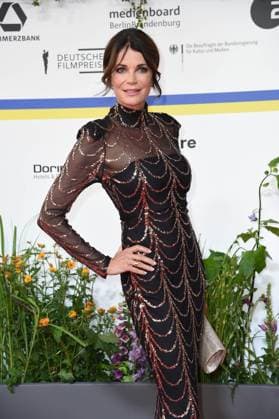 Gerit Kling bei der Ankunft auf dem Roten Teppich zum DEUTSCHER FILMPREIS 2023 im Theater am Potsdamer Platz in Berlin am 12.05.2023